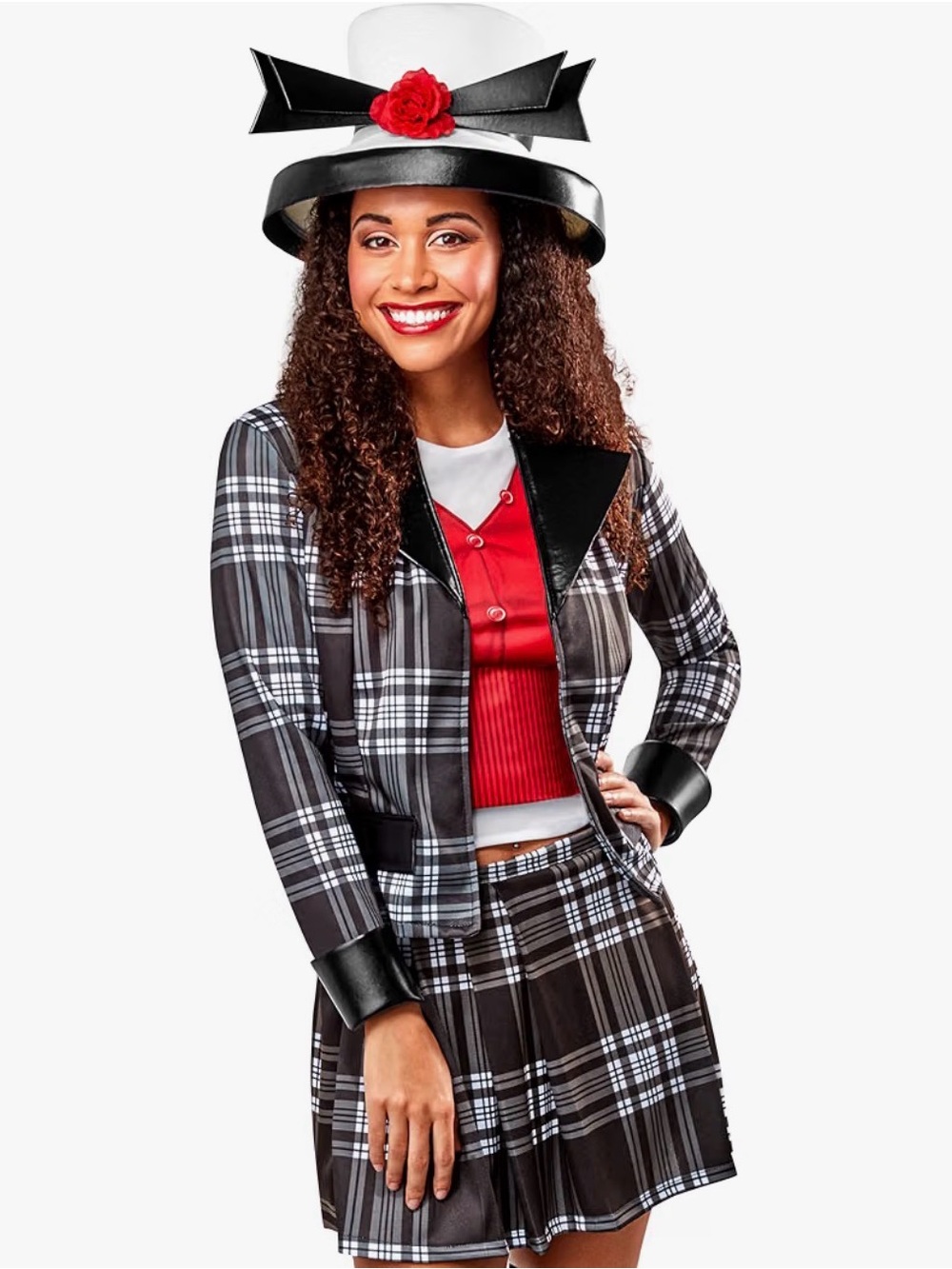 💕NWT Adorable Clueless Movie Halloween Costumes School Girl Outfit Cher & Dionne - Picture 8 of 13